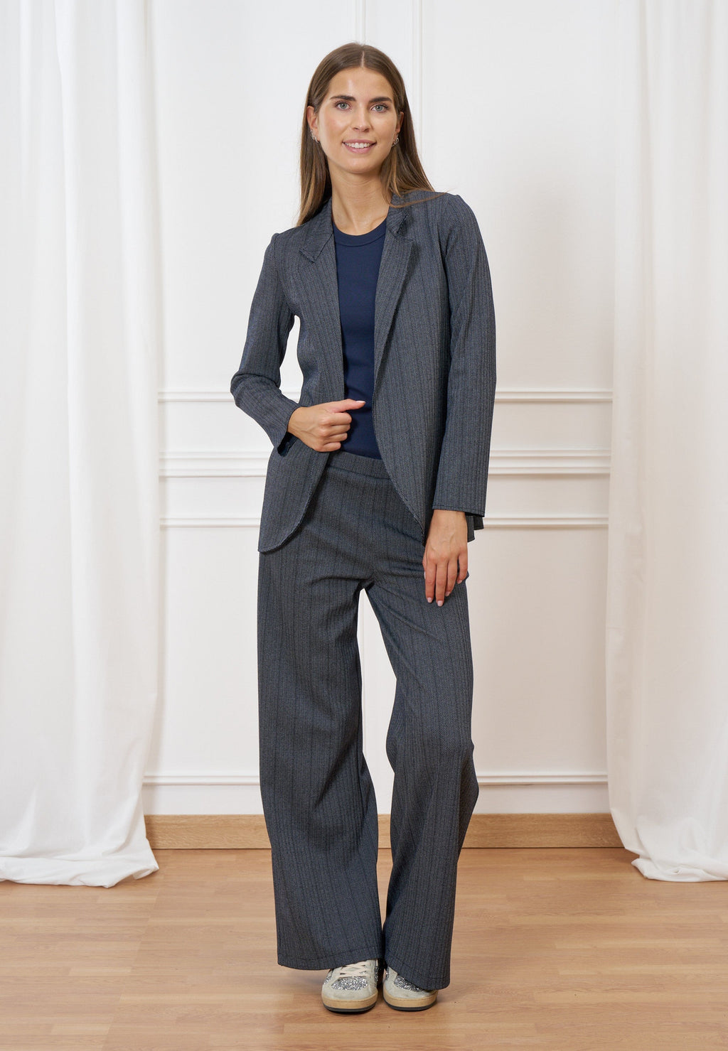 Spine Buttoned Jacket