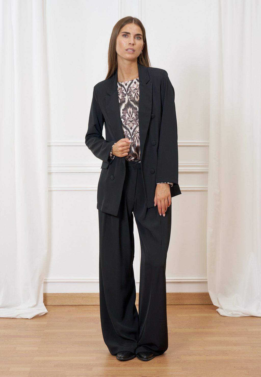 Open Double-Breasted Jacket