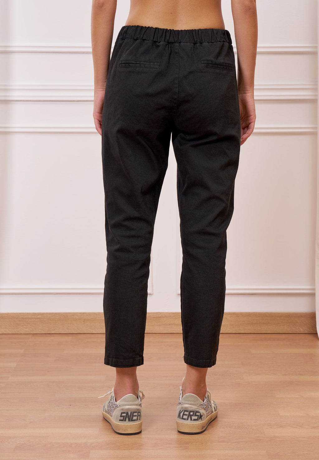 Elastic Waistband Jogging Pants