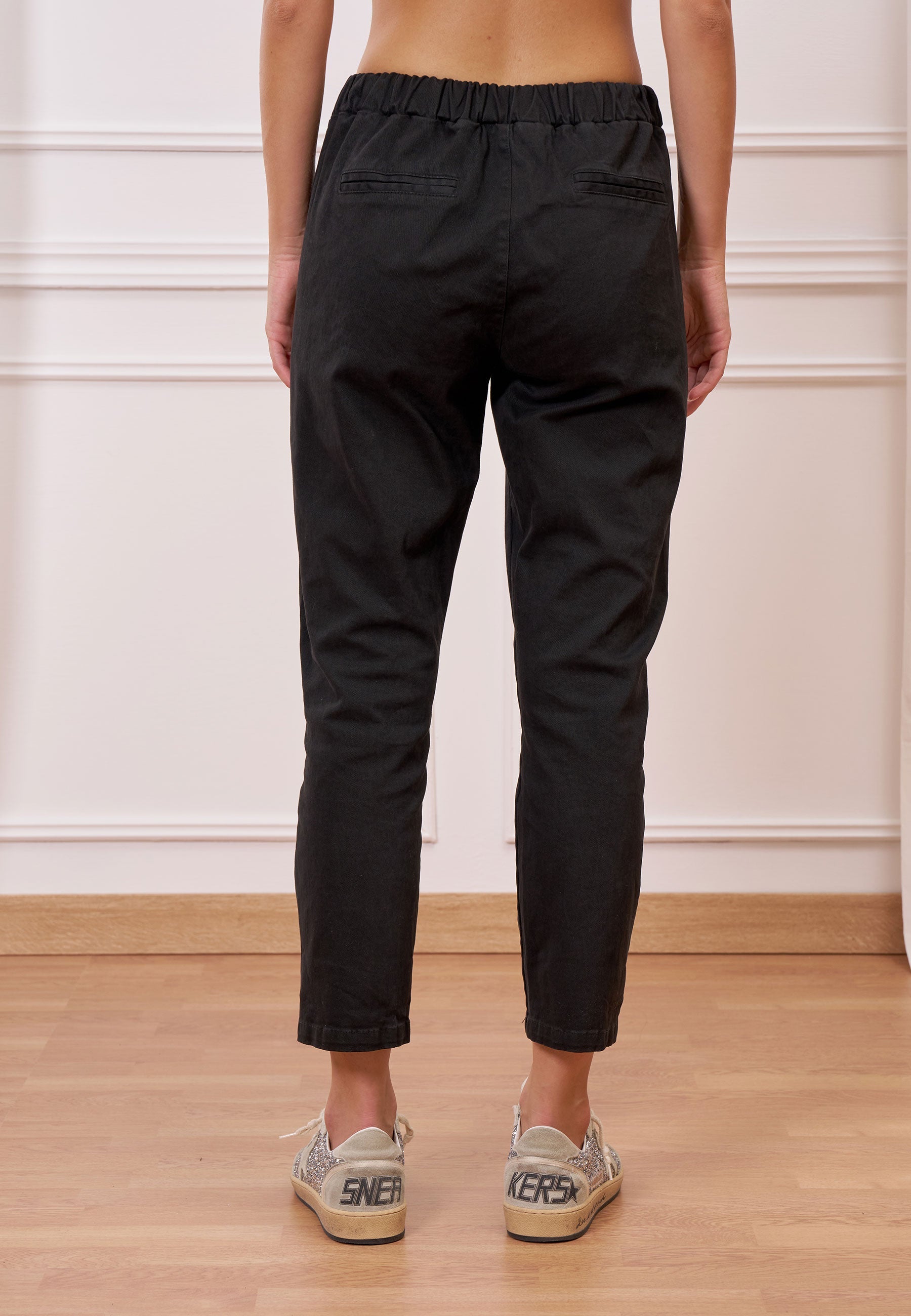 Elastic Waistband Jogging Pants