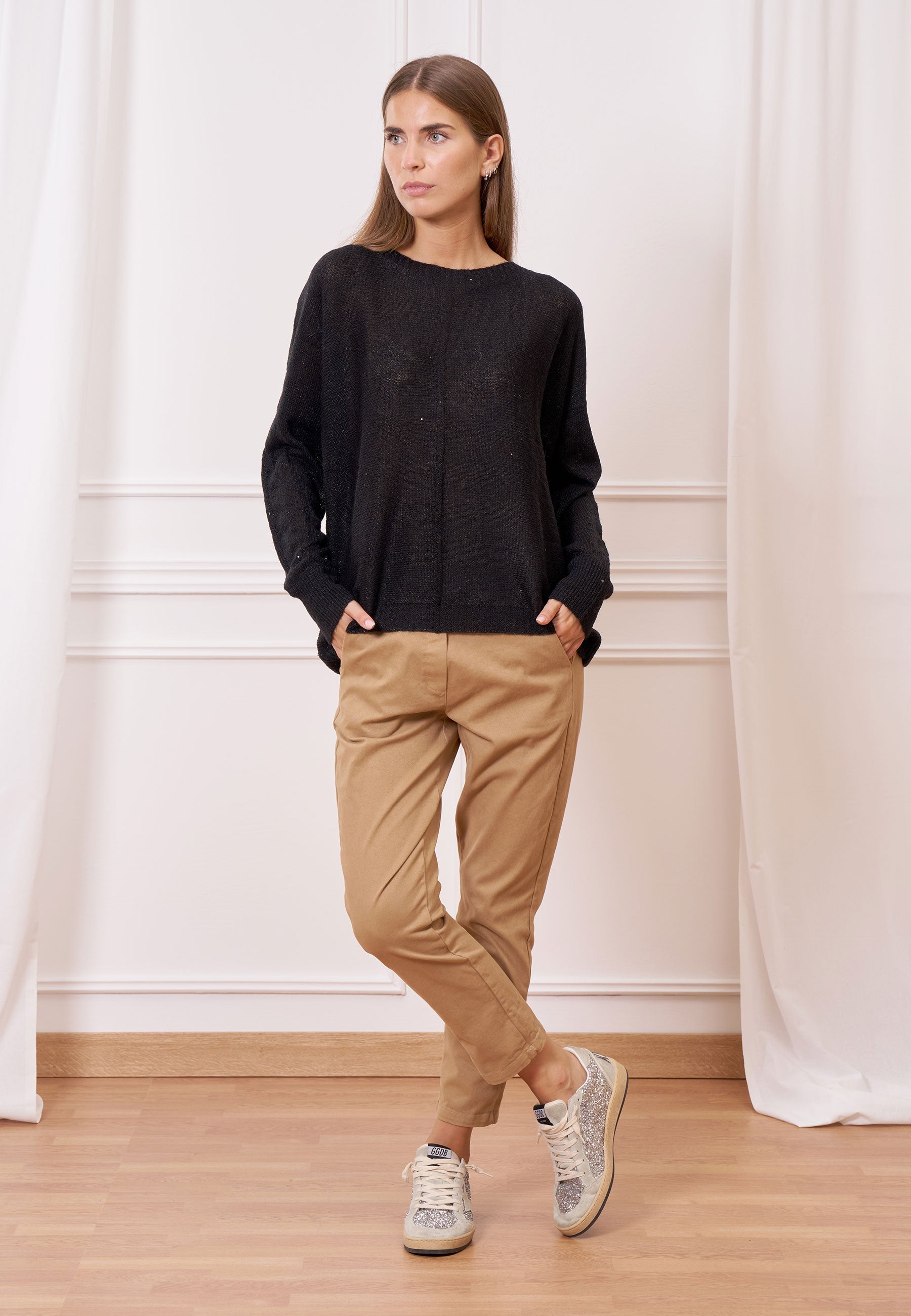 Elastic Waistband Jogging Pants