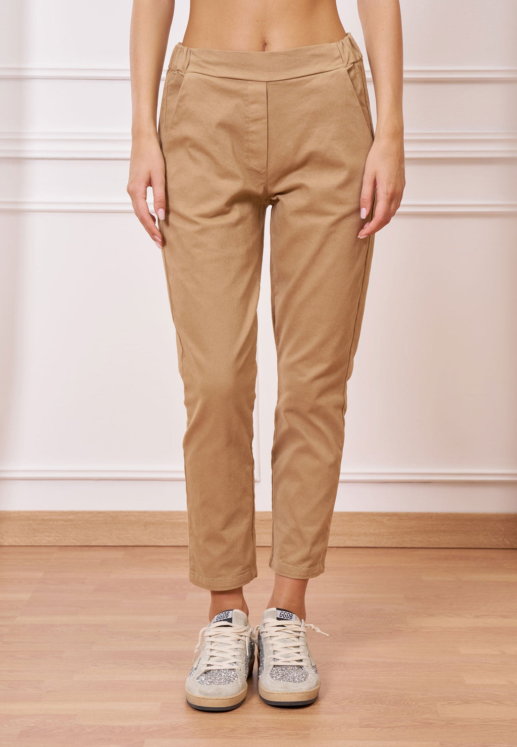 Elastic Waistband Jogging Pants