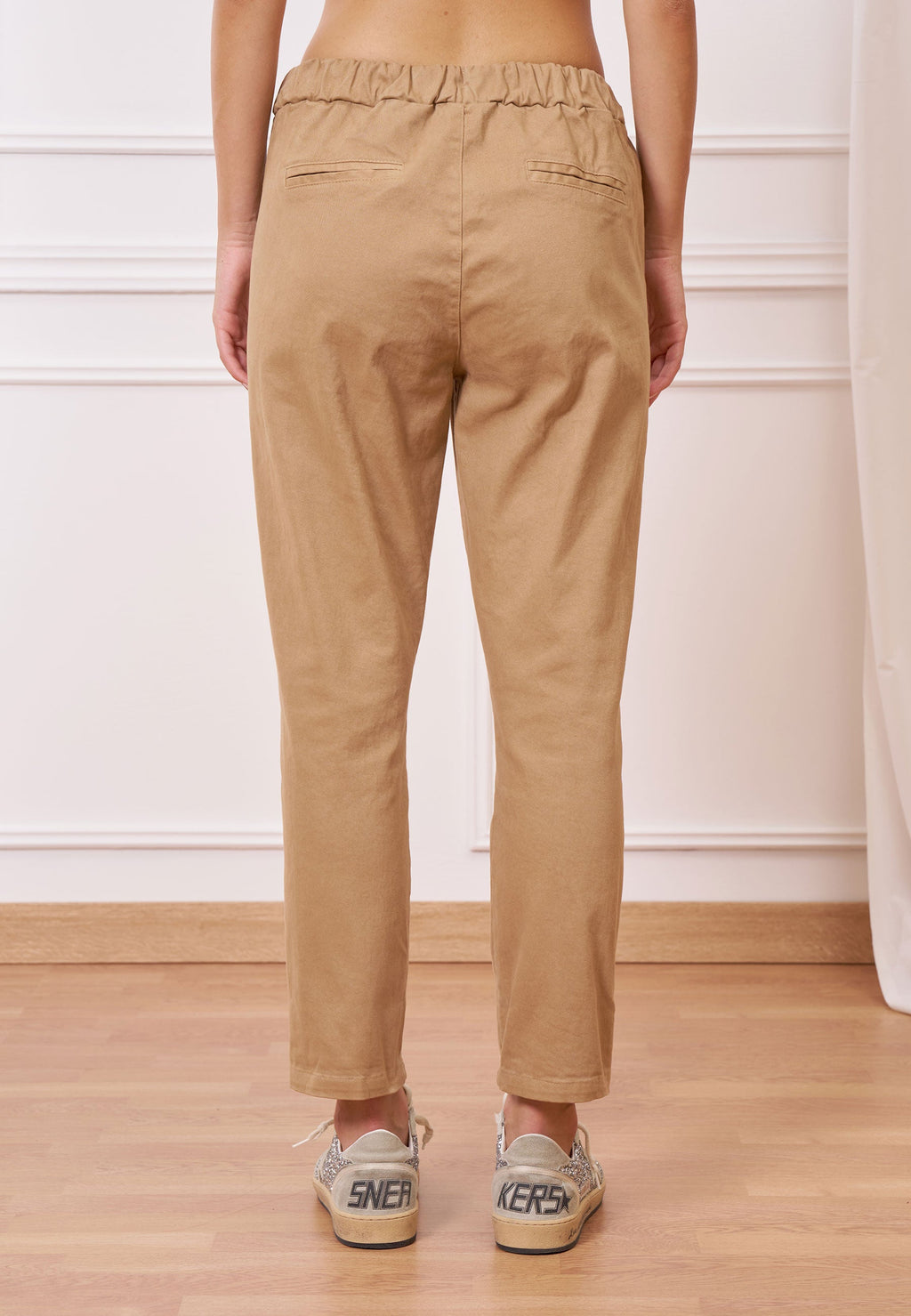 Elastic Waistband Jogging Pants