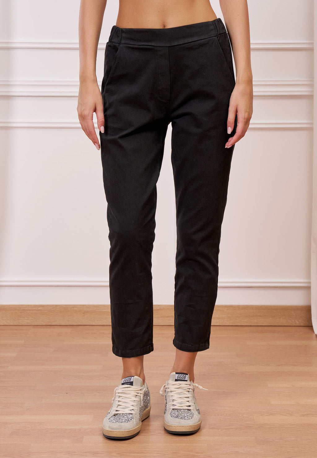 Elastic Waistband Jogging Pants