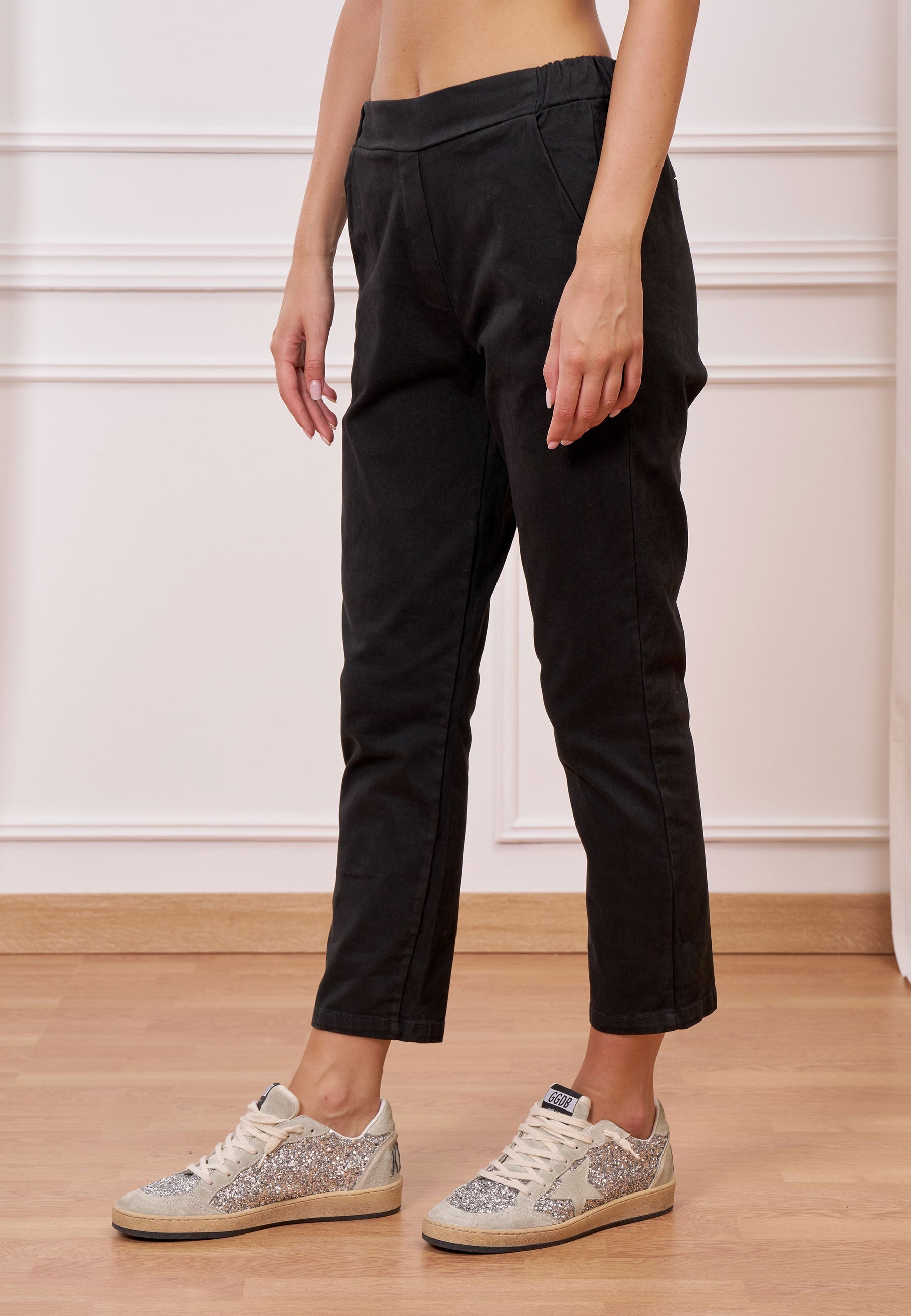 Elastic Waistband Jogging Pants