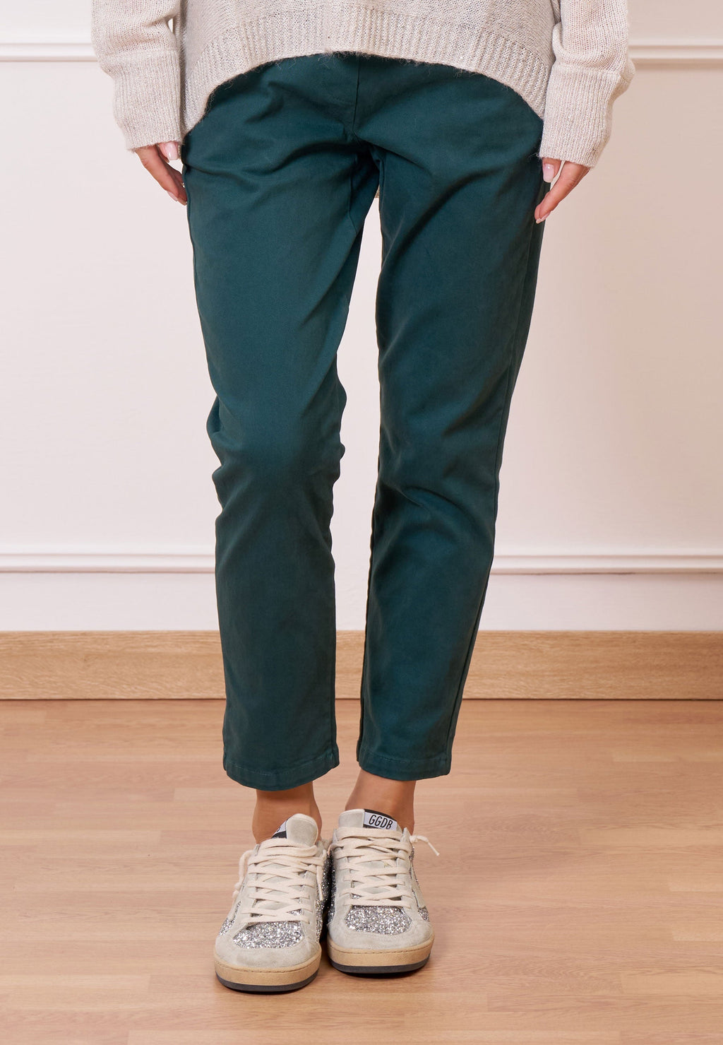 Elastic Waistband Jogging Pants