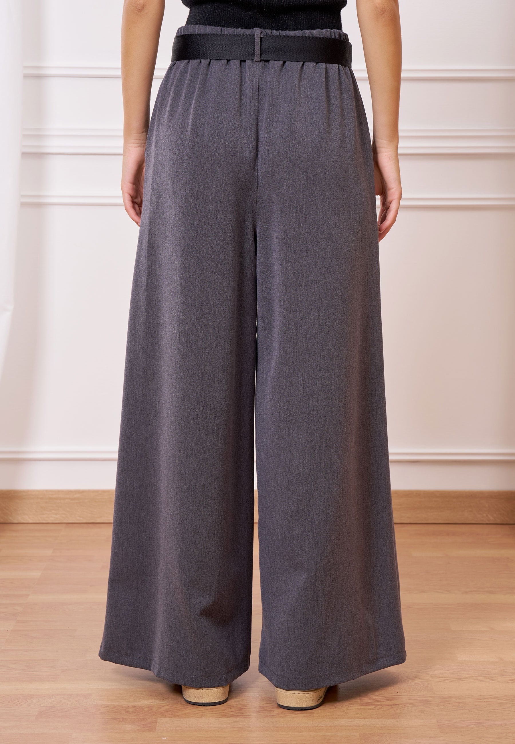 High Waist Melange Pants