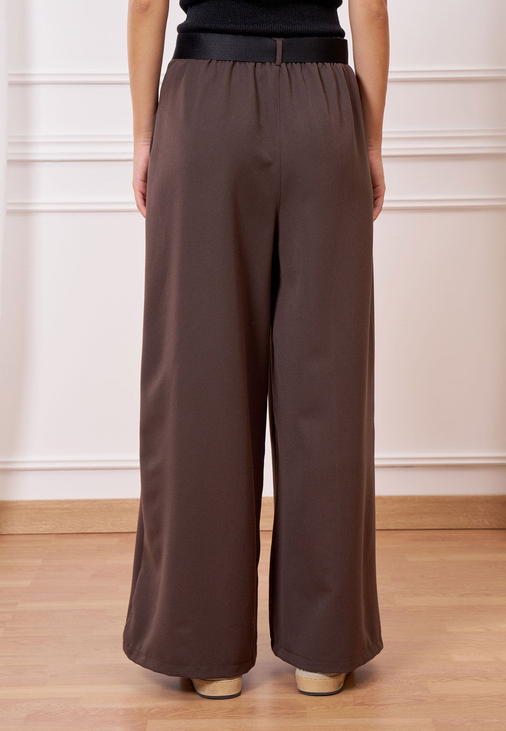 High Waist Melange Pants