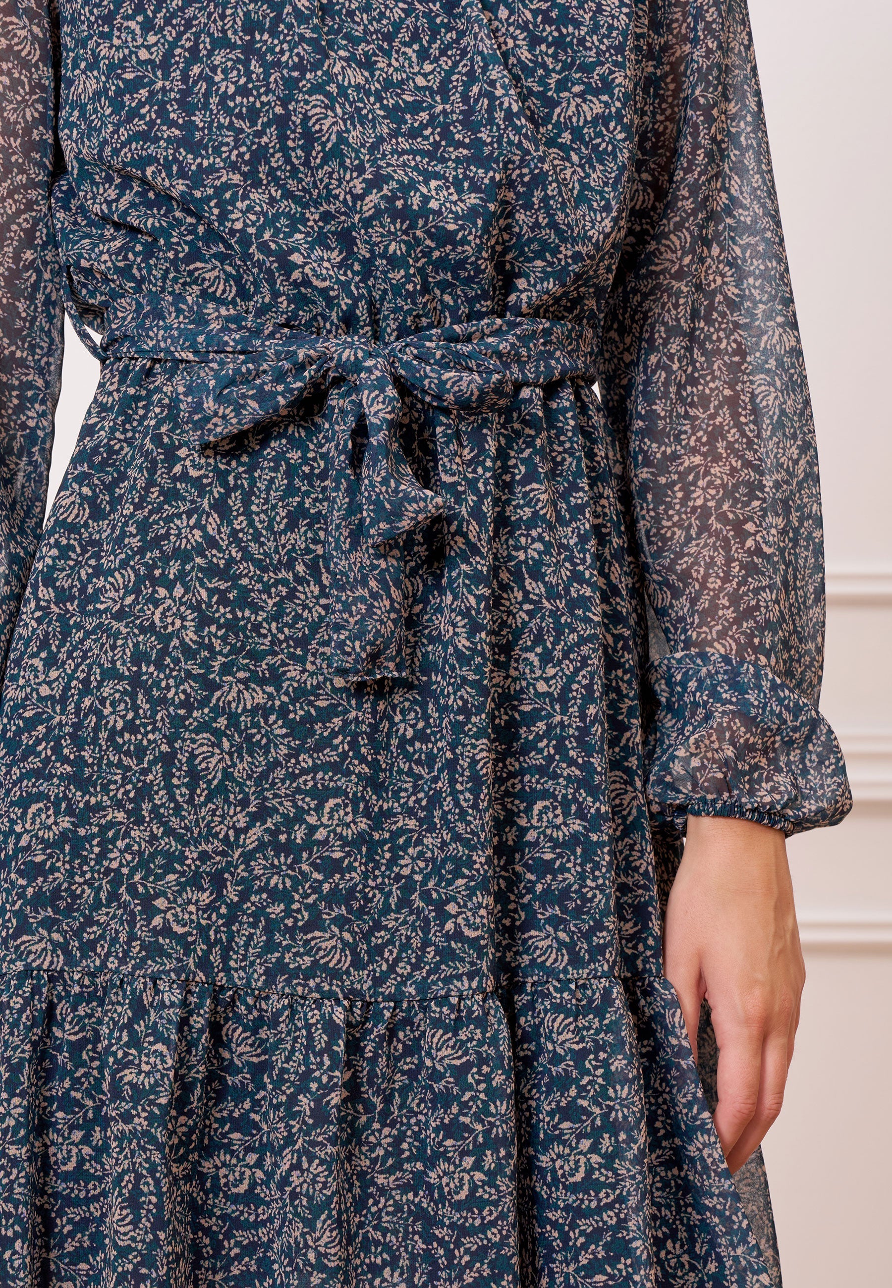 Fantasy Belted Short Dress