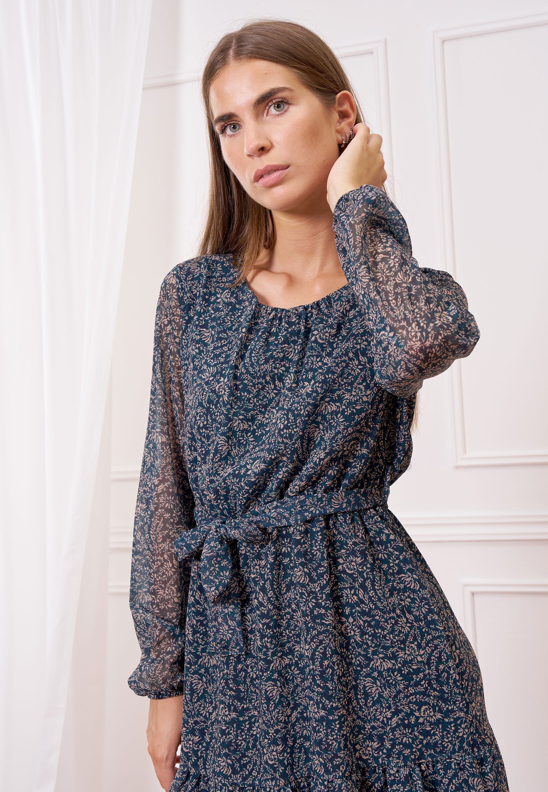 Fantasy Belted Short Dress